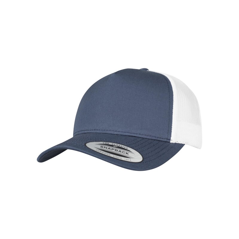 Flexfit Kšiltovka 5-Panel modrá / bílá