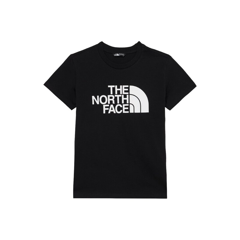 THE NORTH FACE Funkční tričko Teen Easy černá / bílá