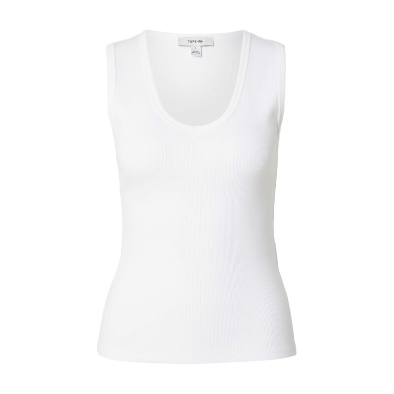 TOPSHOP Top RACHEL bílá