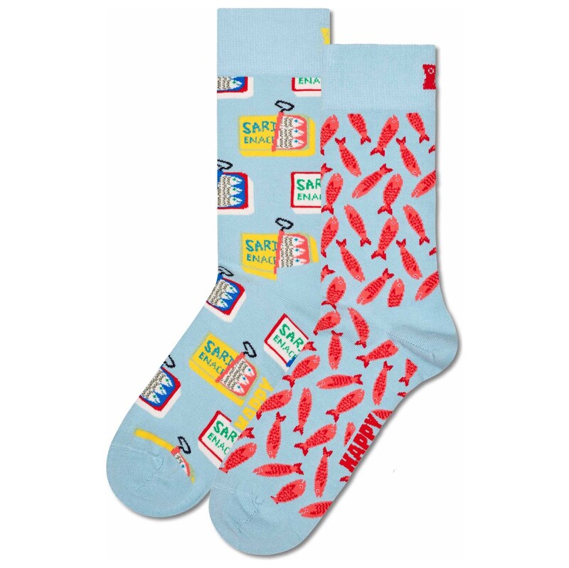 Happy Socks Ponožky modrá / červená