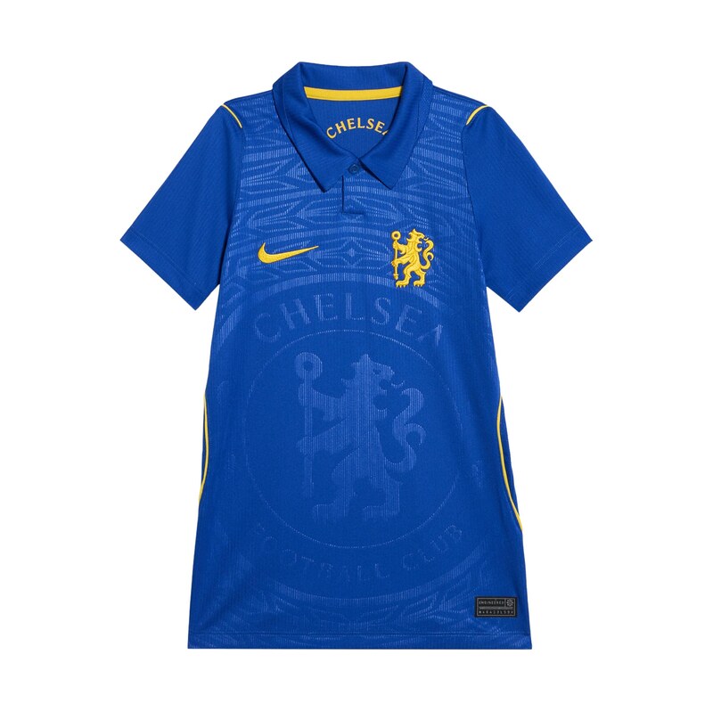 NIKE Funkční tričko CFC modrá / žlutá / bílá