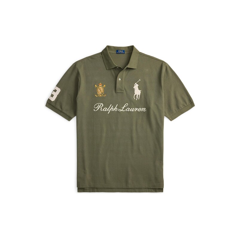 Polo Ralph Lauren Big & Tall Tričko tmavě žlutá / olivová /