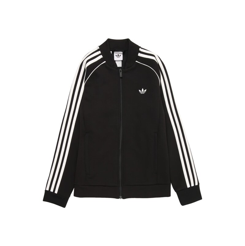 ADIDAS ORIGINALS Mikina SST SPACER černá / bílá