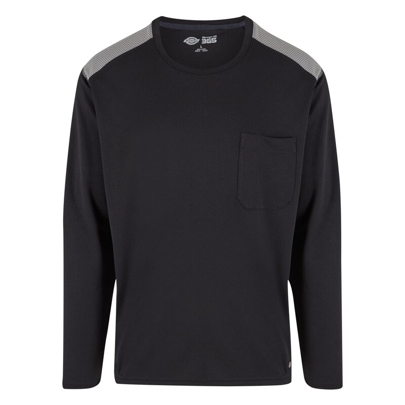 DICKIES Tričko světle šedá / černá