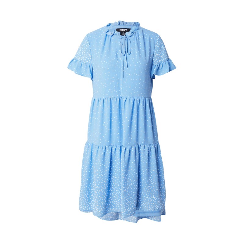 DKNY Šaty světlemodrá / bílá