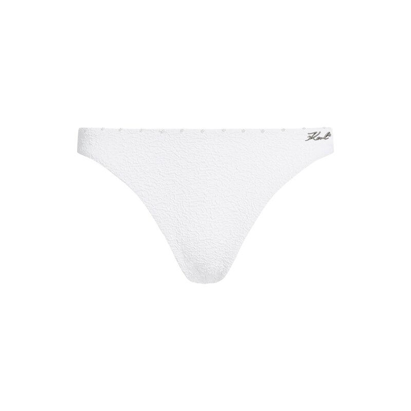 Karl Lagerfeld Spodní díl plavek  Strukturierte Bikinihose mit