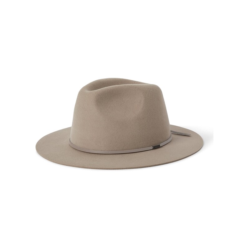 Brixton Klobouk WESLEY FEDORA šedobéžová