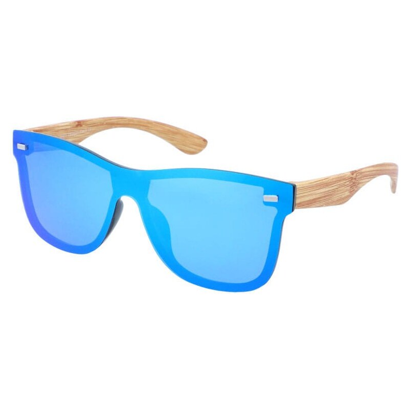 Polarzone Modré polarizační brýle Wayfarer „Polar Hunter“