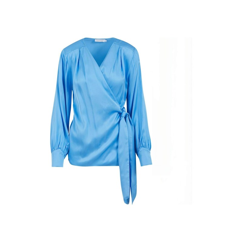 Coster Copenhagen Tričko  Blouse  modrá