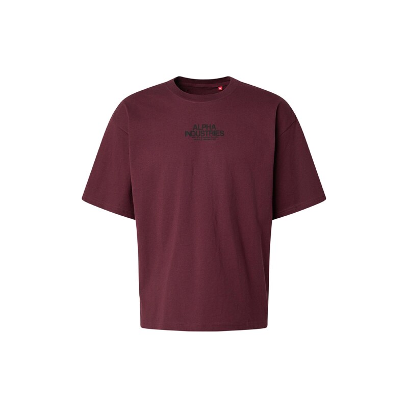 ALPHA INDUSTRIES Tričko Scorpion Cyborg světlemodrá / černá /
