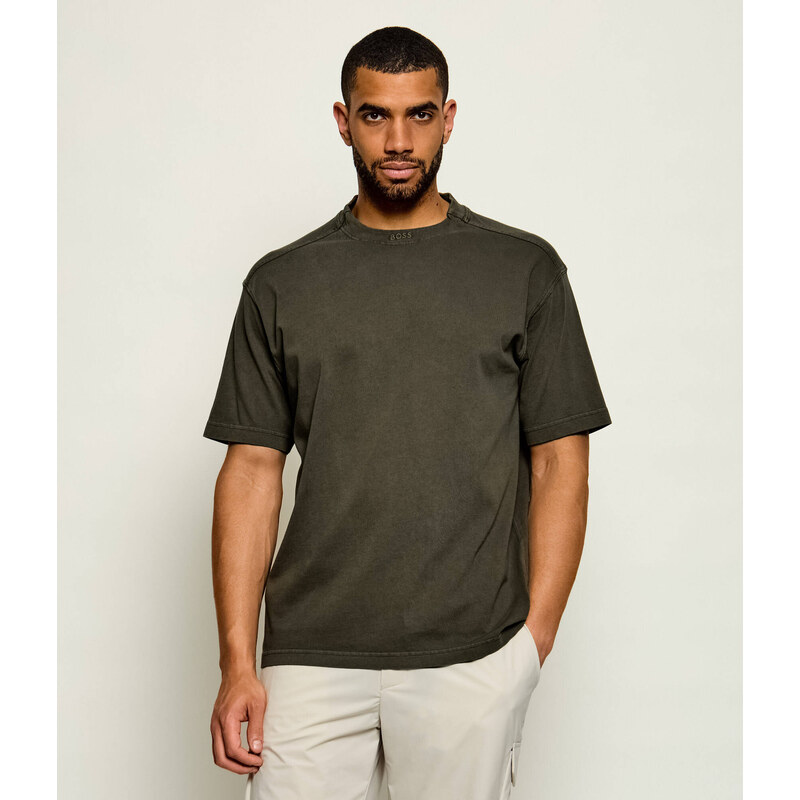 BOSS ORANGE Tričko Te_Dye | Oversize fit