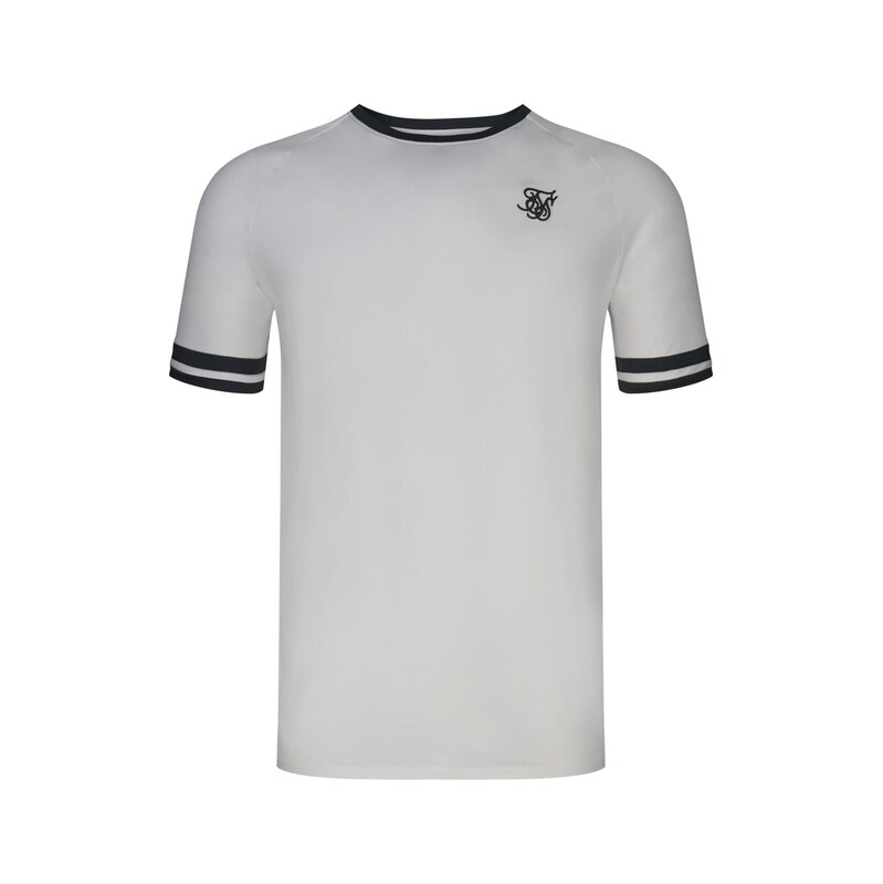 SikSilk Tričko černá / bílá