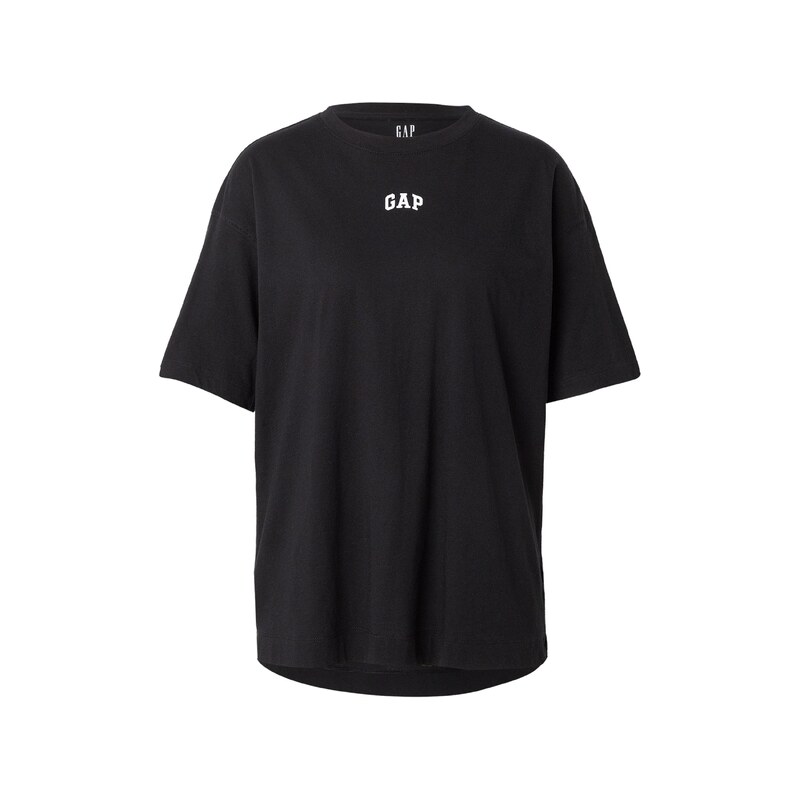 GAP Oversized tričko černá / bílá