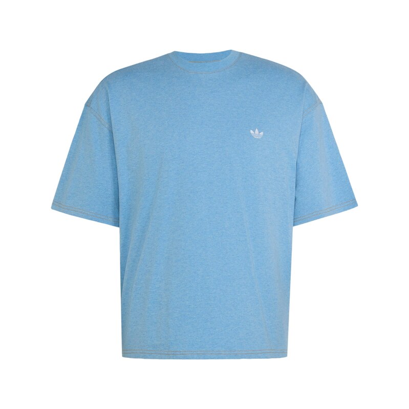 ADIDAS ORIGINALS Tričko Trefoil Essentials azurová / bílá