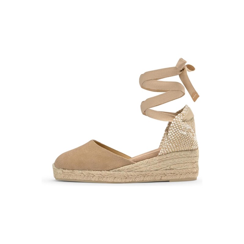 Castañer Espadrilky CARINA písková