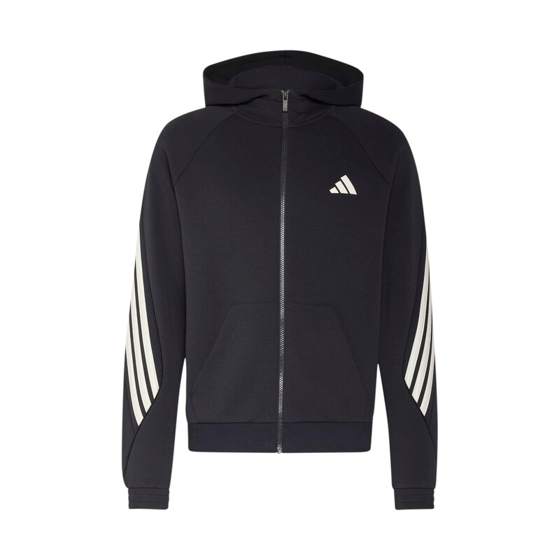 ADIDAS SPORTSWEAR Sportovní mikina STA černá / bílá