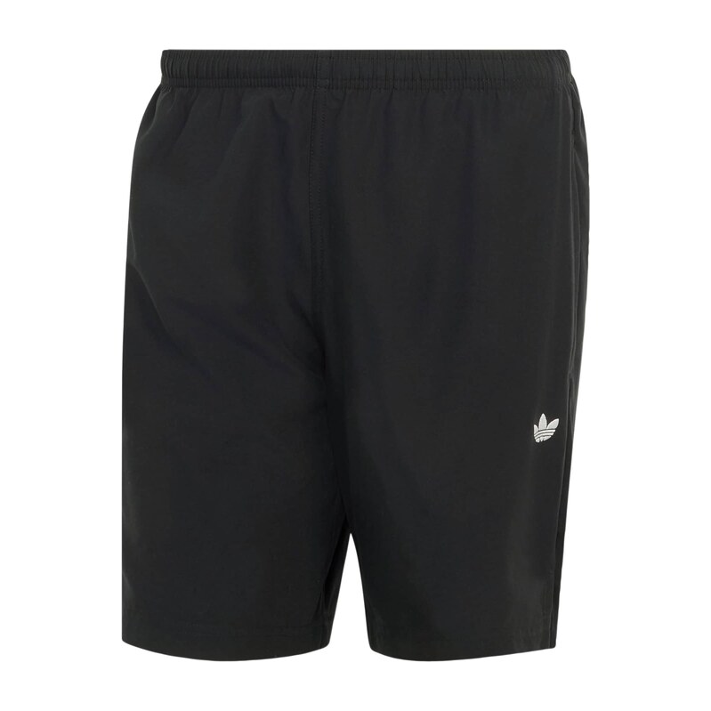 ADIDAS ORIGINALS Plavecké šortky Trefoil Essentials černá / bílá