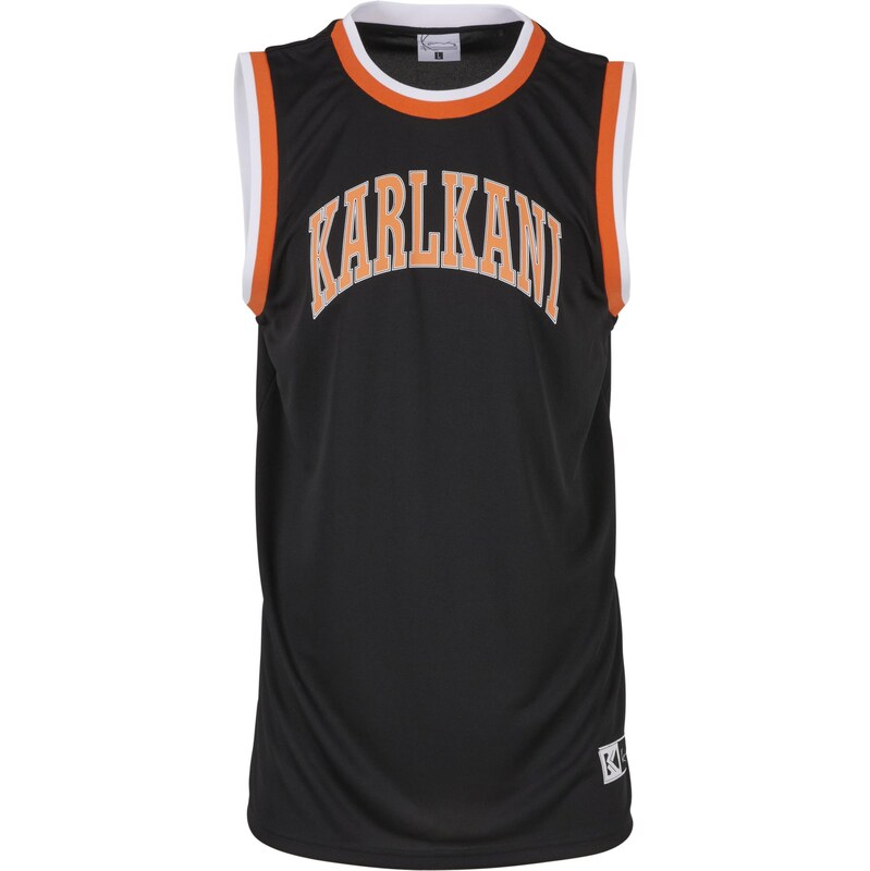 Karl Kani Funkční tričko Sport College oranžová / černá / bílá