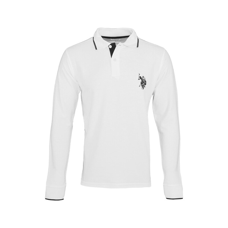 U.S. POLO ASSN. Tričko černá / bílá