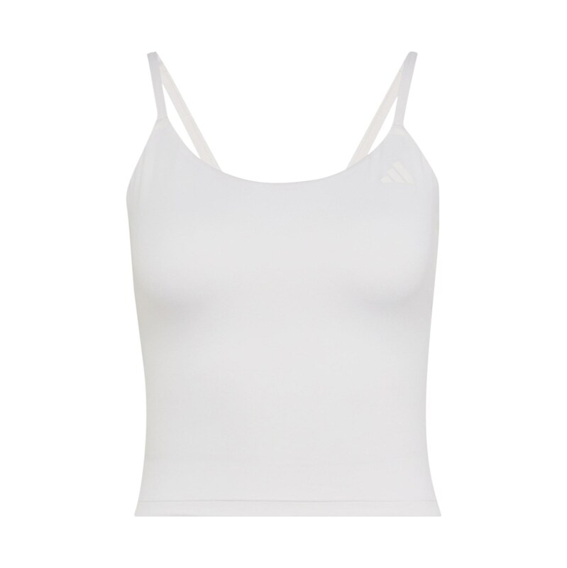 ADIDAS PERFORMANCE Sportovní top ALL ME ESS bílá