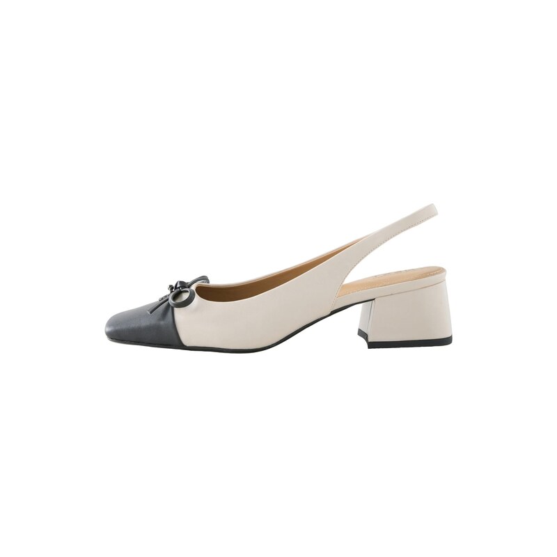 Next Lodičky Forever Comfort slonová kost / marine modrá