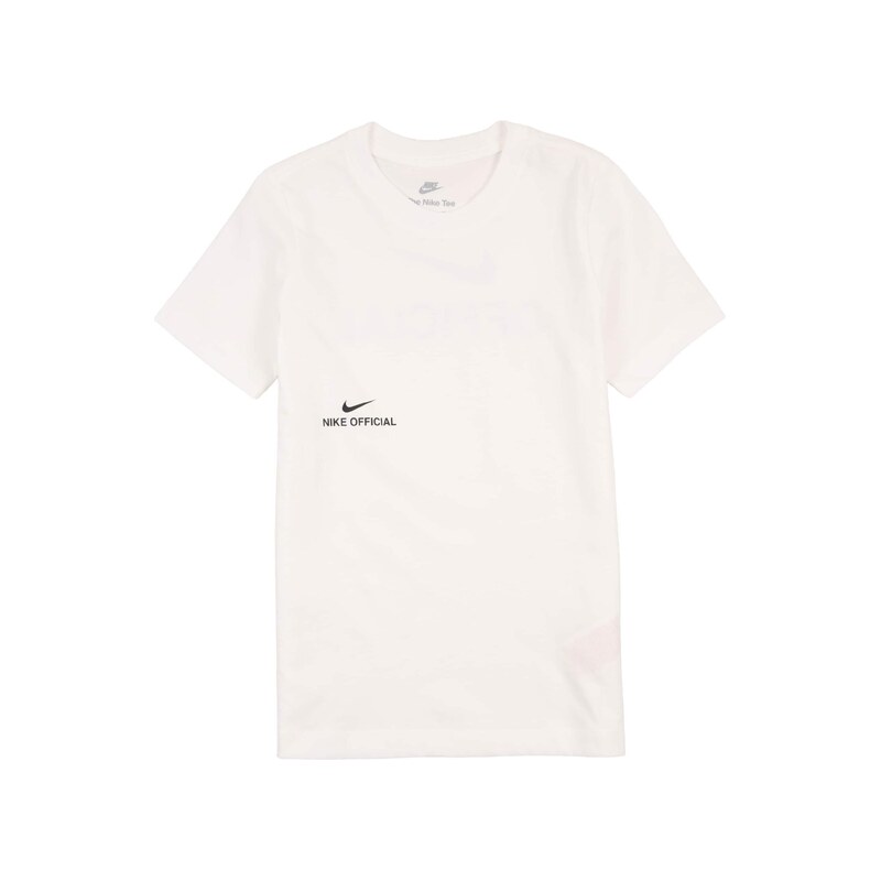 Nike Sportswear Tričko OFFICIAL černá / bílá