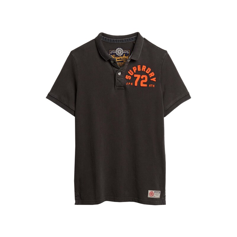 Superdry & Co Tričko Vintage Athletic oranžová / černá