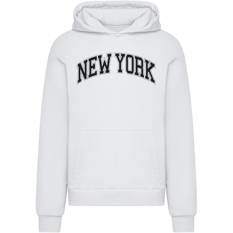 Mister Tee Mikina New York černá / bílá