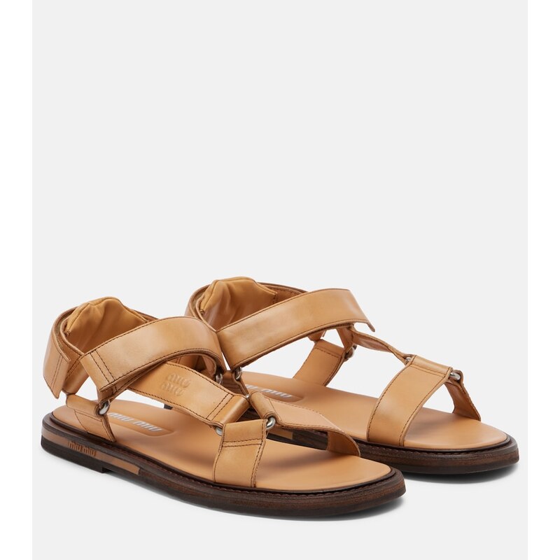 Miu Miu Leather sandals
