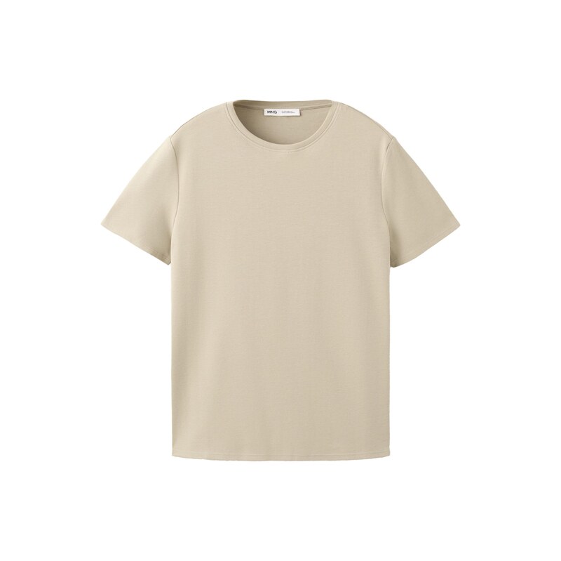 MANGO Tričko RITI khaki