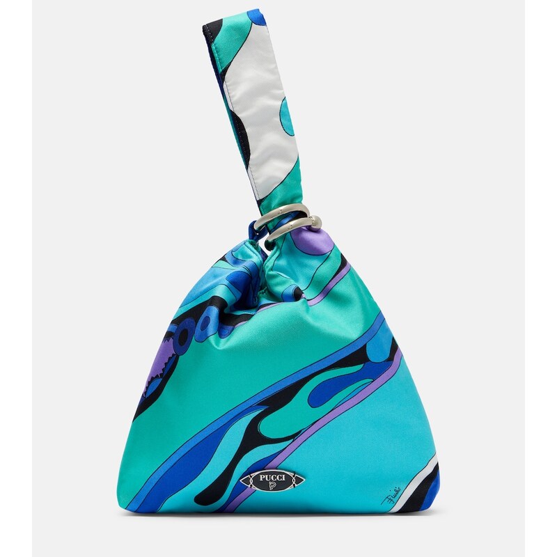 Pucci Emilio Orchidee twill top-handle bag