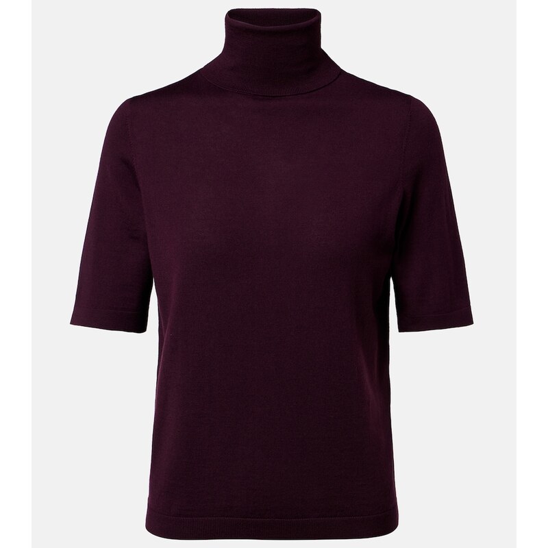 Jardin des Orangers Turtleneck virgin wool sweater