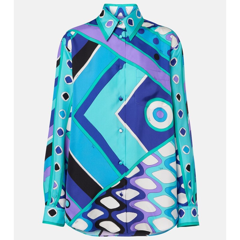 Pucci Vivara silk twill shirt