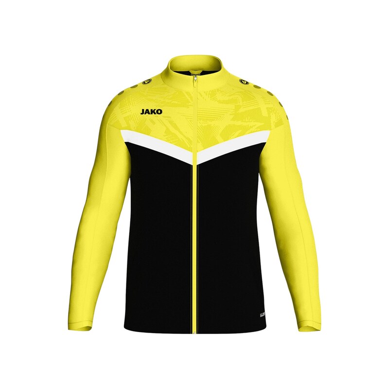JAKO Sportovní bunda žlutá / černá / bílá