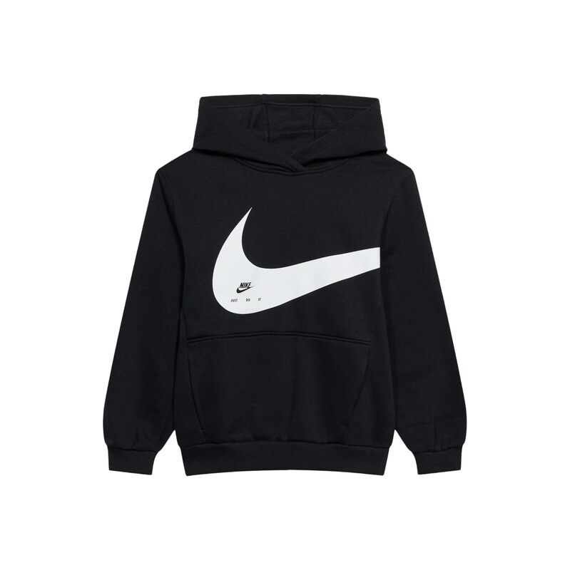 Nike Sportswear Mikina CLUB černá / bílá