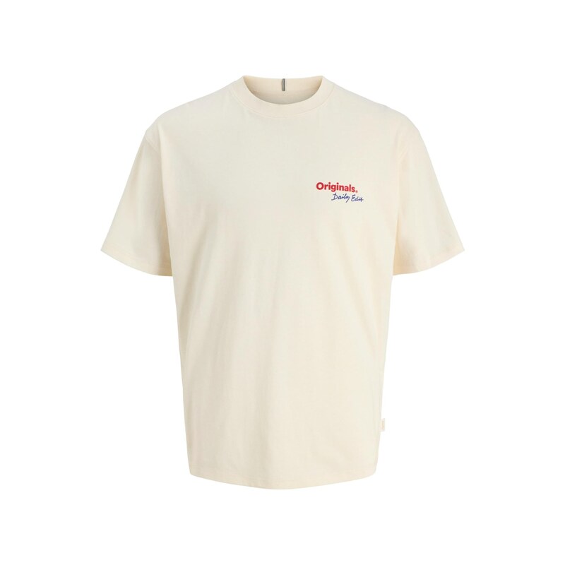 Jack & Jones Junior Tričko modrá / červená / přírodní bílá