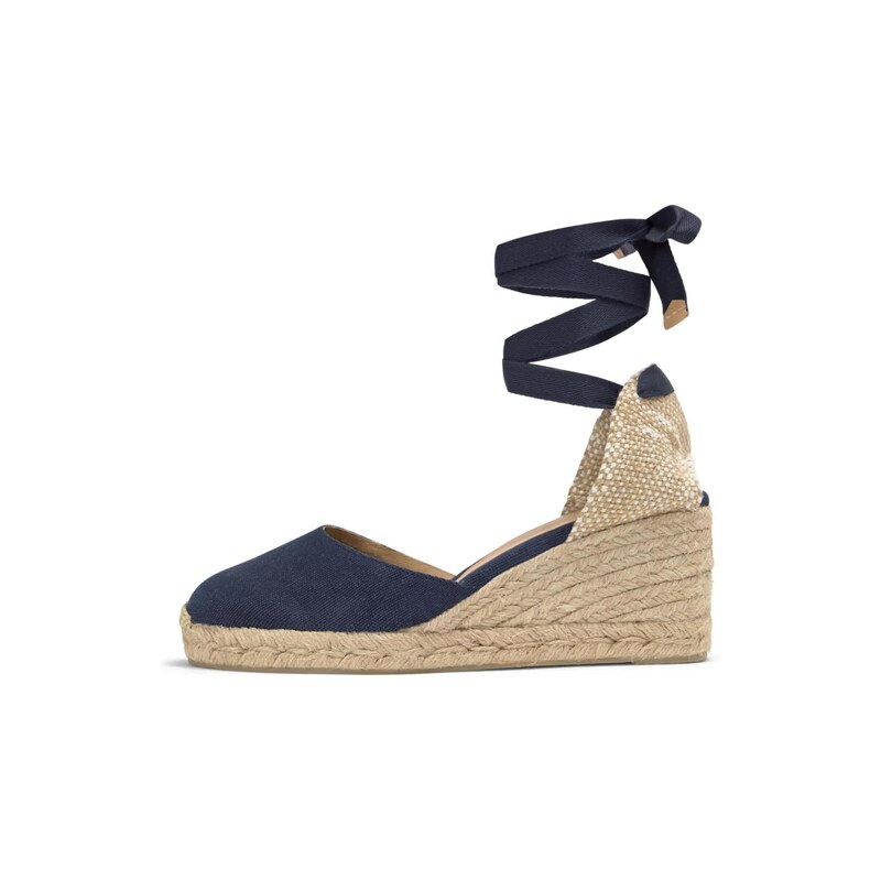 Castañer Espadrilky CARINA marine modrá