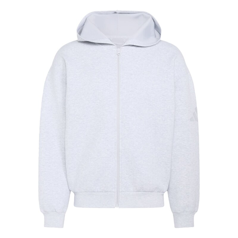 ADIDAS SPORTSWEAR Sportovní mikina Soft Lux světle šedá