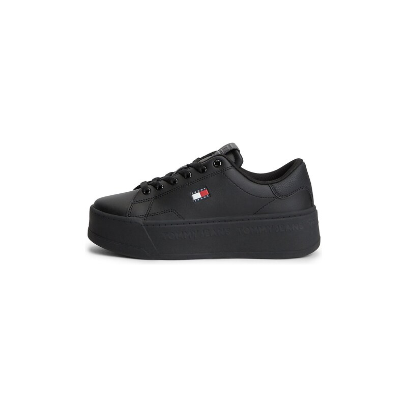 Tommy Jeans Tenisky tmavě modrá / grenadina / černá / bílá