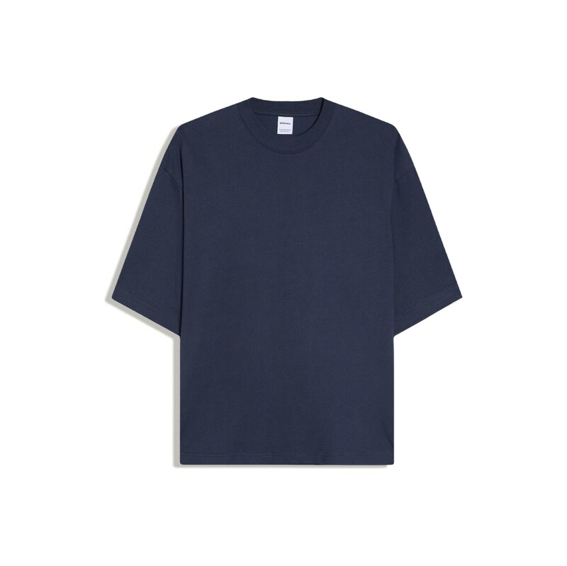 Bershka Tričko námořnická modř