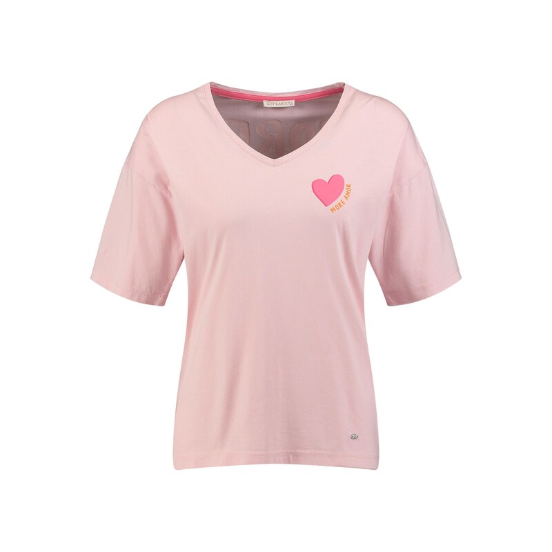 Key Largo Tričko Amor oranžová / pink / růžová / světle růžová
