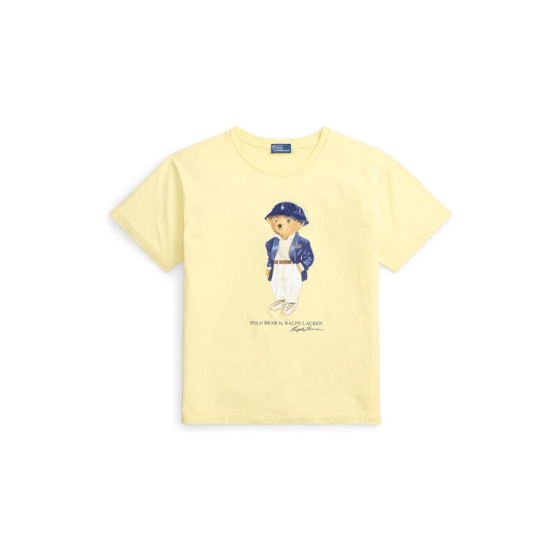 Polo Ralph Lauren Tričko krémová / modrá / karamelová /