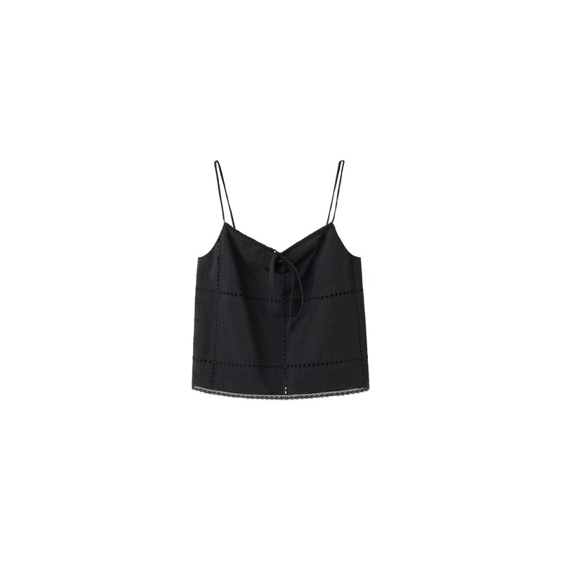 MANGO Top SHOLA černá