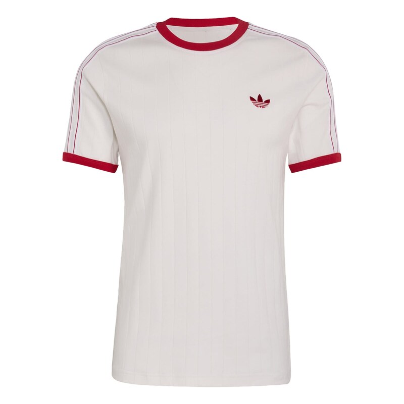 ADIDAS ORIGINALS Tričko červená třešeň / bílá