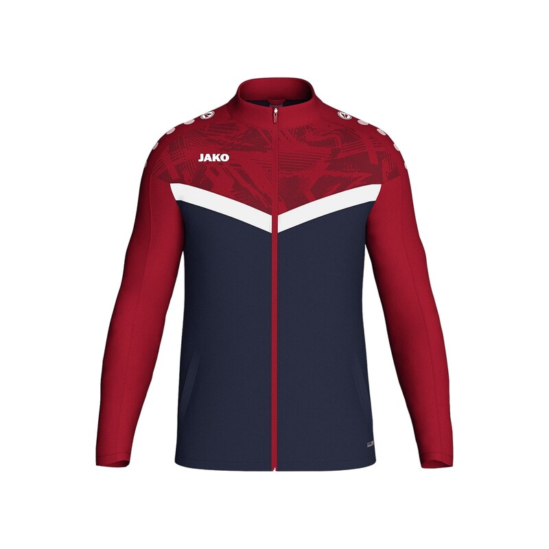 JAKO Sportovní bunda modrá / červená / bílá