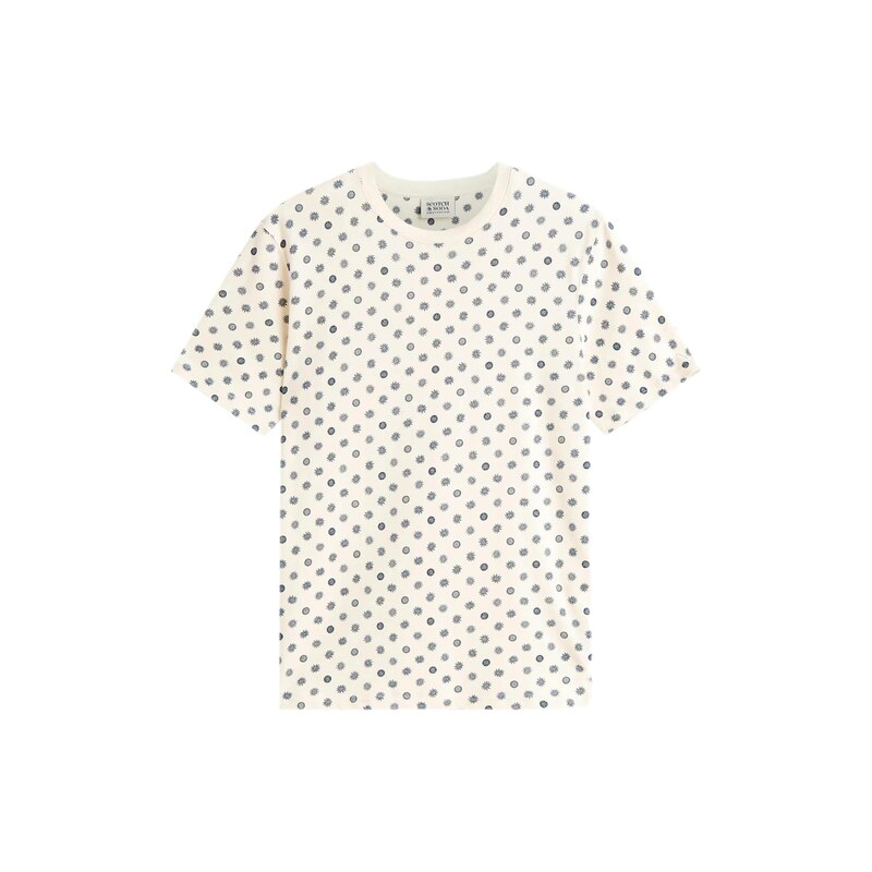 SCOTCH & SODA Tričko béžová / námořnická modř