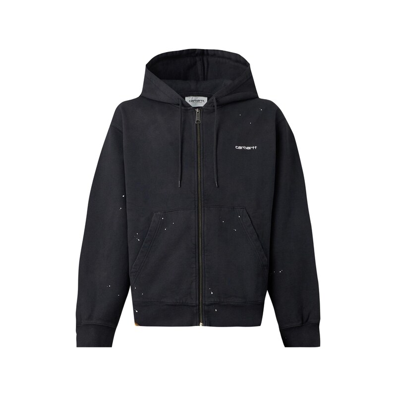 Carhartt WIP Mikina černá / bílá