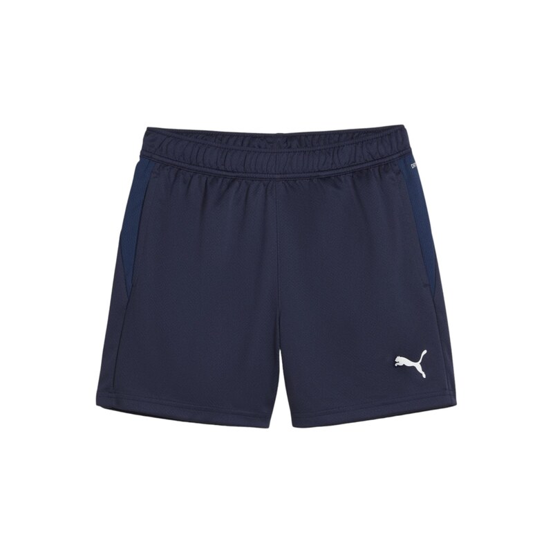 PUMA Sportovní kalhoty noční modrá / bílá