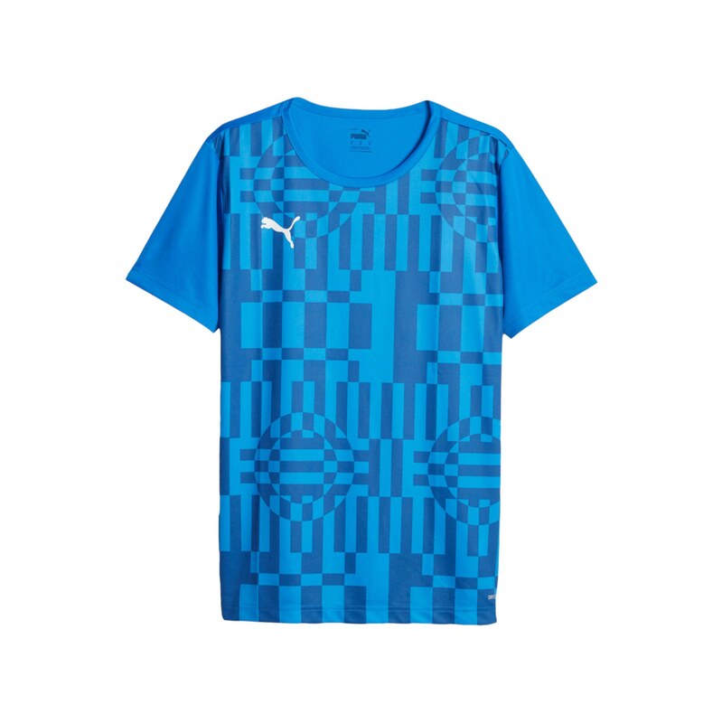 PUMA Funkční tričko modrá / azurová / bílá