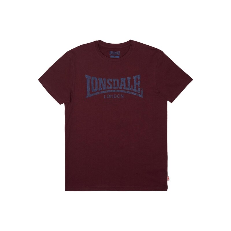 LONSDALE Tričko fialová / červená